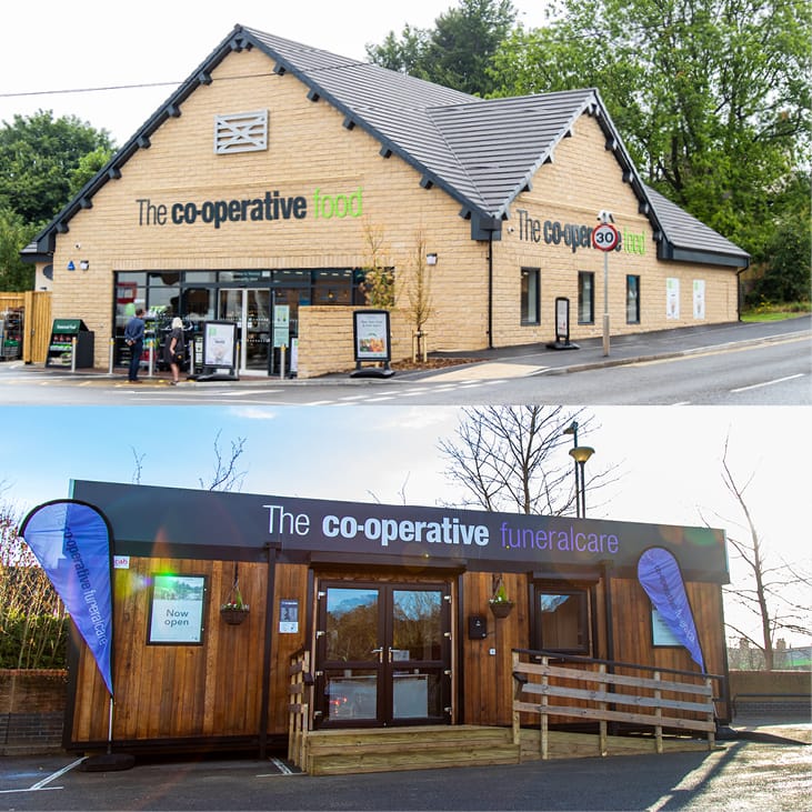 The co-operative shop front
